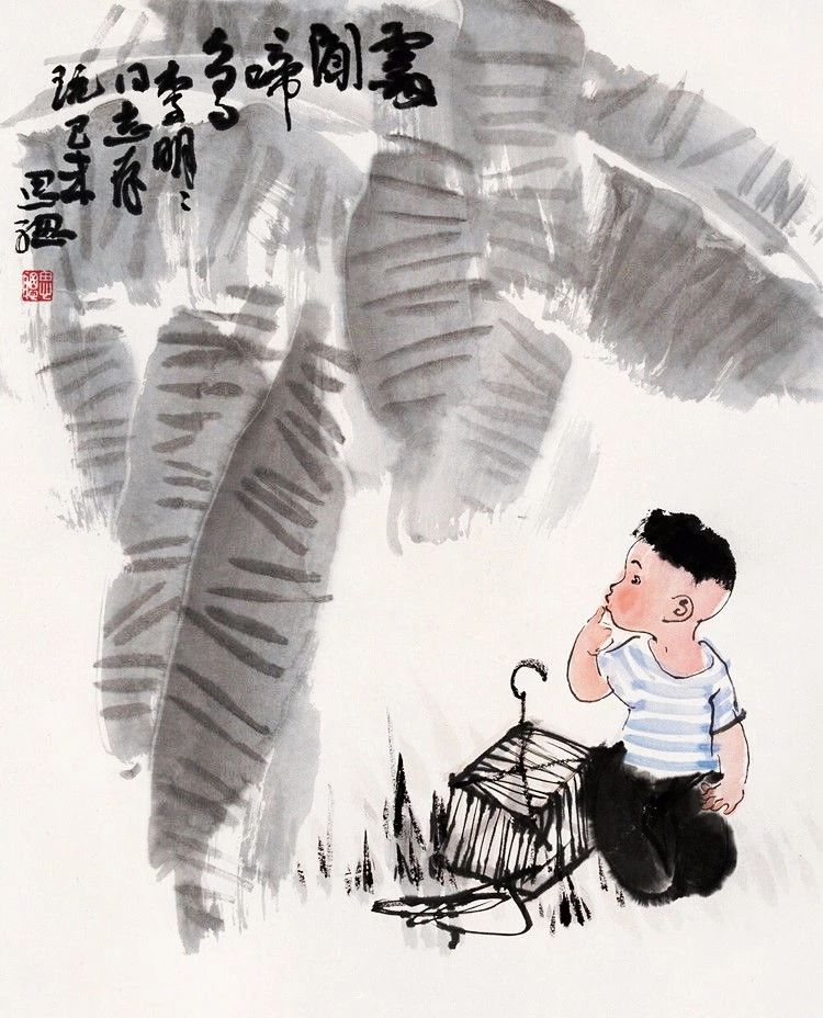 國畫里的兒童，萌翻六一兒童節(jié)！