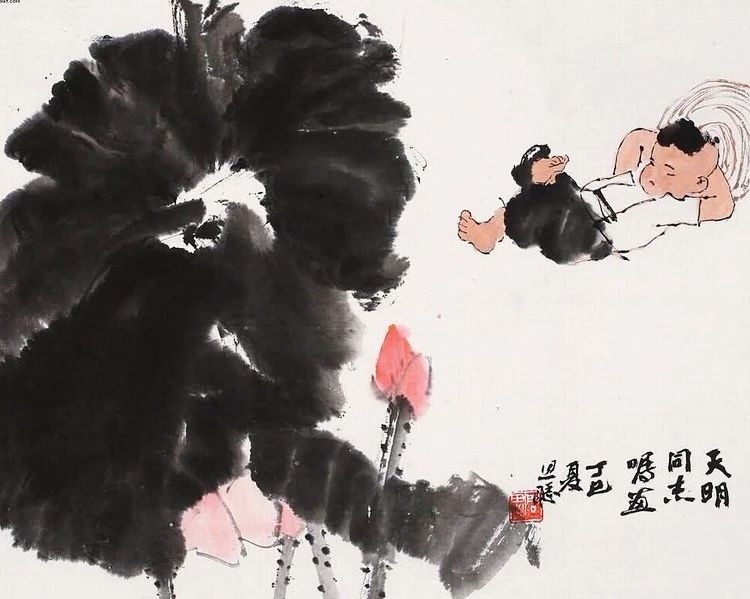 國畫里的兒童，萌翻六一兒童節(jié)！