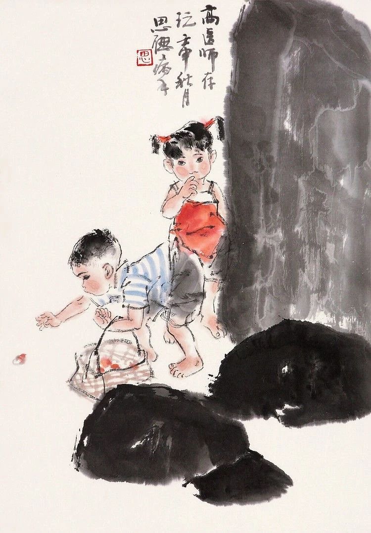 國畫里的兒童，萌翻六一兒童節(jié)！