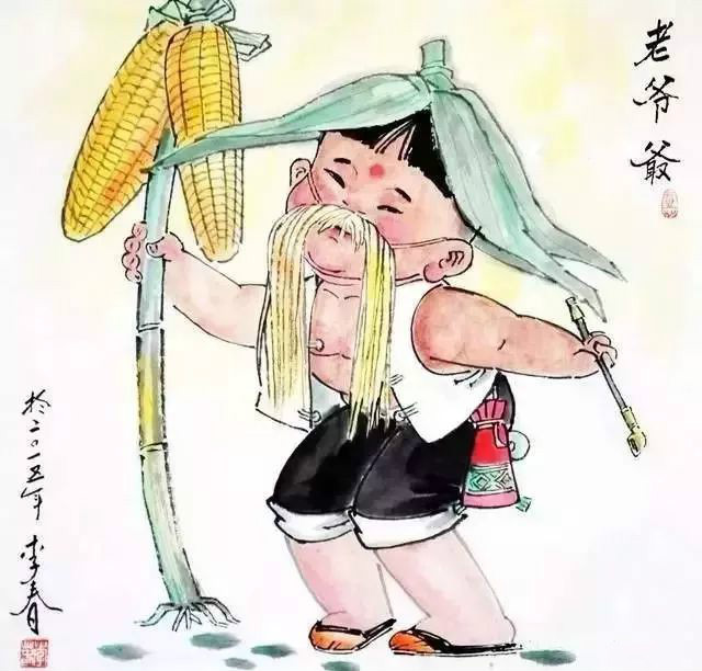 國畫里的兒童，萌翻六一兒童節(jié)！