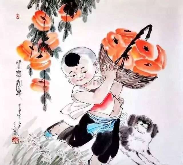 國畫里的兒童，萌翻六一兒童節(jié)！