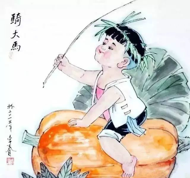 國畫里的兒童，萌翻六一兒童節(jié)！