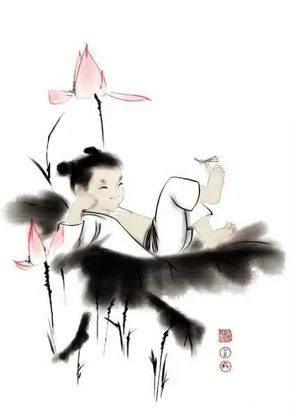 國畫里的兒童，萌翻六一兒童節(jié)！