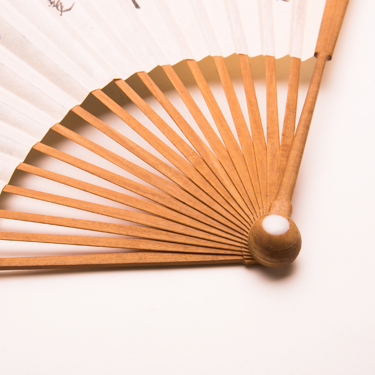 古典檀香折扇：水墨畫(huà)扇子