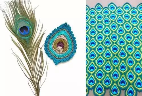 孔雀羽毛編織作品，驚艷眾人！
