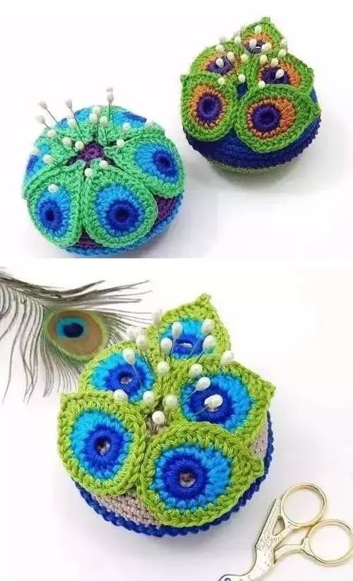 孔雀羽毛編織作品，驚艷眾人！