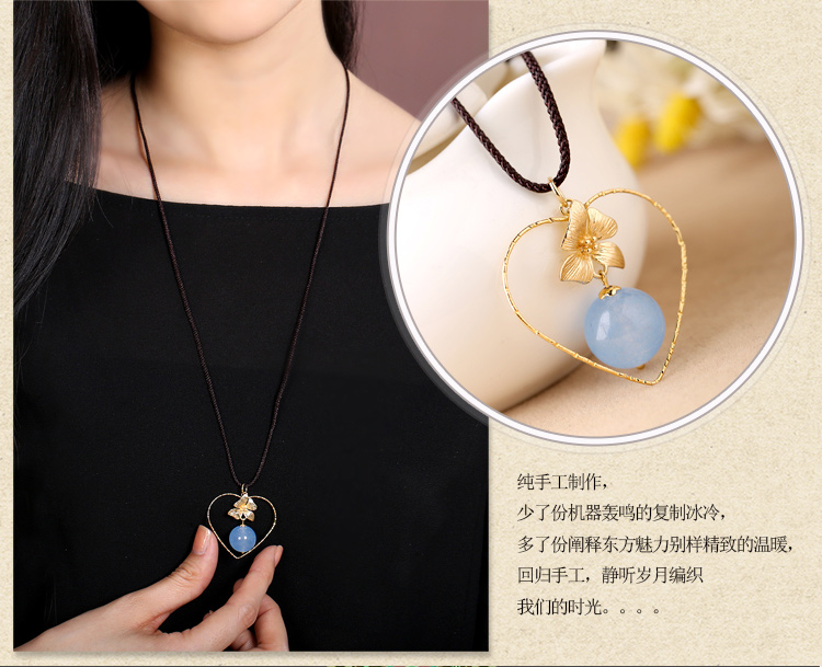 夢憶清淺項鏈，桃心冷淡風(fēng)首飾