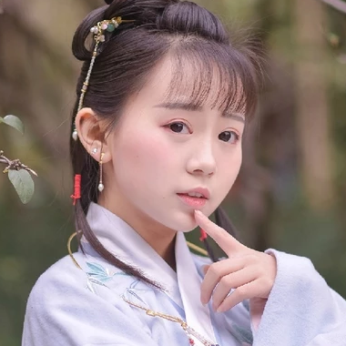 可愛(ài)漢服女生頭像，唯美古風(fēng)真人頭像