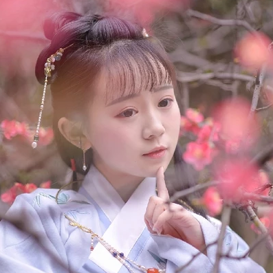 可愛(ài)漢服女生頭像，唯美古風(fēng)真人頭像