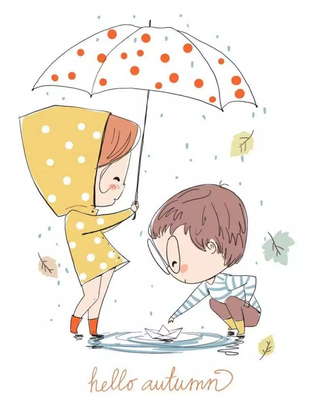 一組清新萌系簡(jiǎn)筆插畫(huà)：萌動(dòng)你的心靈！