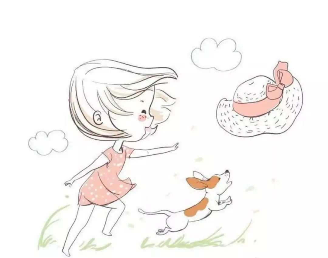 一組清新萌系簡(jiǎn)筆插畫(huà)：萌動(dòng)你的心靈！