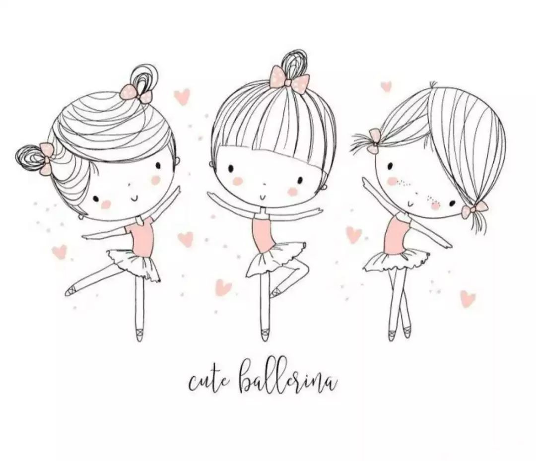 一組清新萌系簡筆插畫：萌動(dòng)你的心靈！