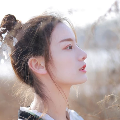 白衣斗笠古風頭像，仙氣飄然迷人眼!