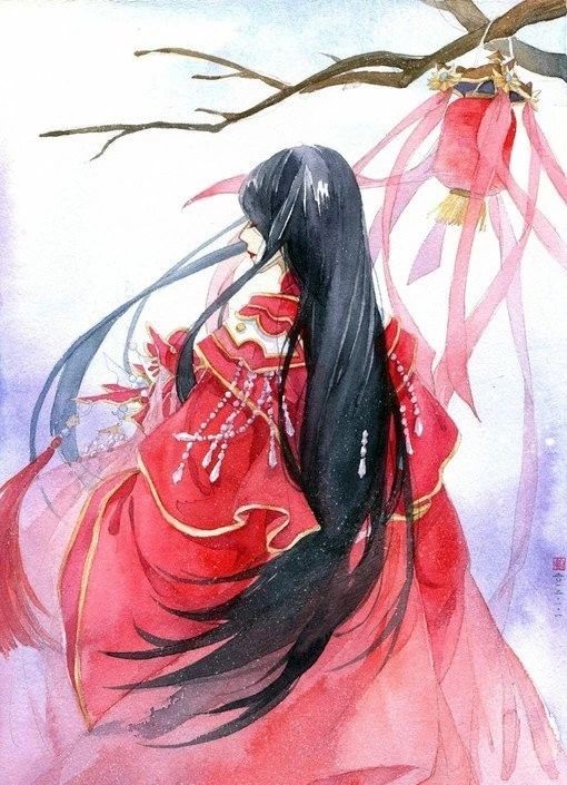 13款驚艷紅衣古風圖片，唯美意境圖片!