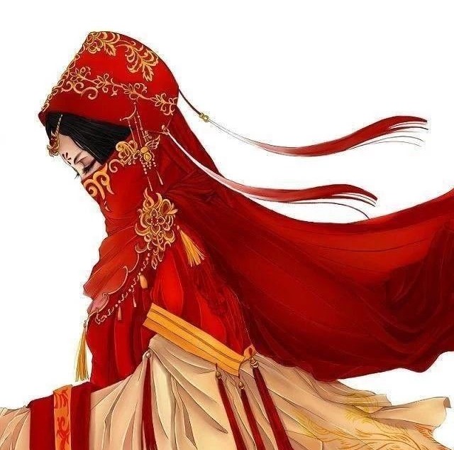 13款驚艷紅衣古風圖片，唯美意境圖片!