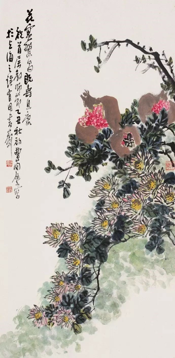 32幅曹簡樓國畫石榴圖：石榴令人垂涎欲滴！