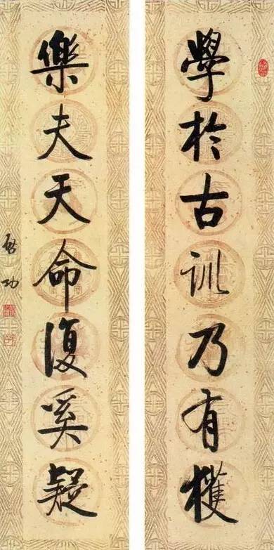 20幅養(yǎng)神書(shū)法對(duì)聯(lián)，字字暖心窩！