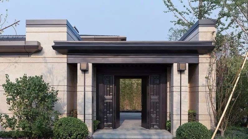 45款中式大門，中式的優(yōu)雅與從容