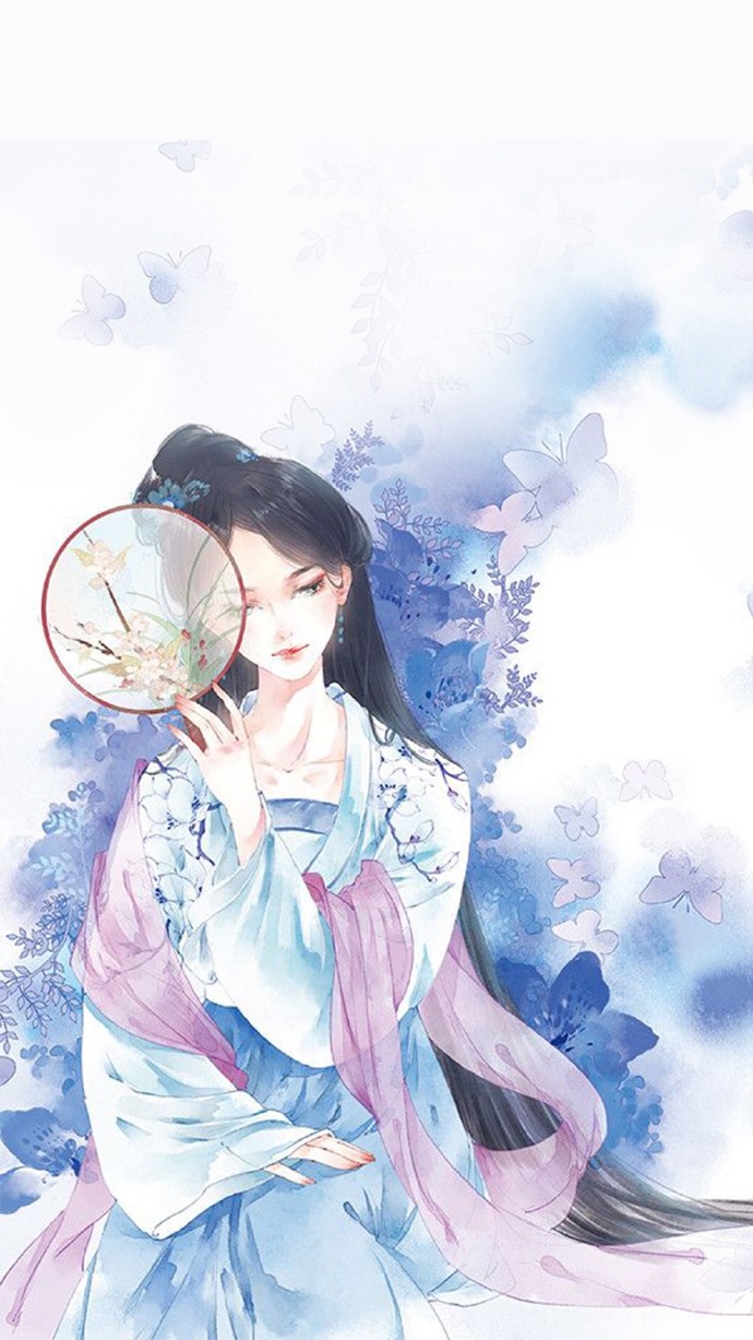 十款唯美古風(fēng)圖片：一組古風(fēng)女子插畫(huà)