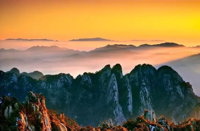 大美黃山：40幅黃山風(fēng)景攝影！