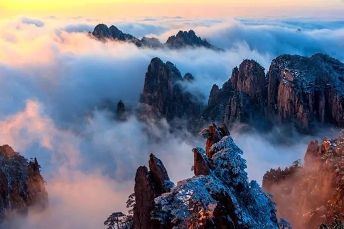 大美黃山：40幅黃山風(fēng)景攝影！