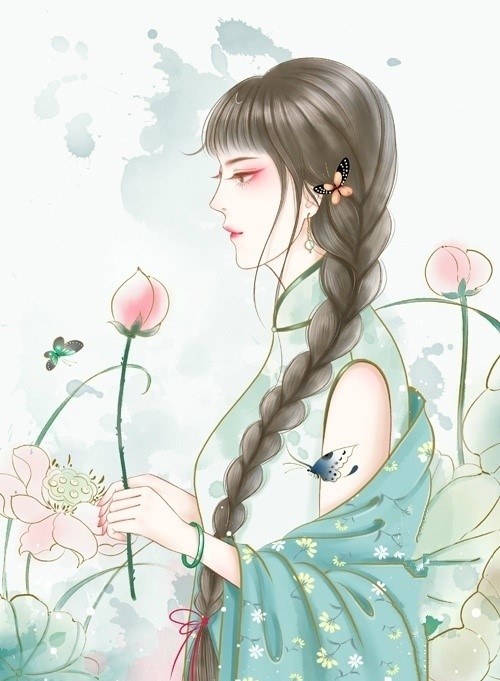 9款清新唯美女子古風圖片：一顰一笑甚是迷人！