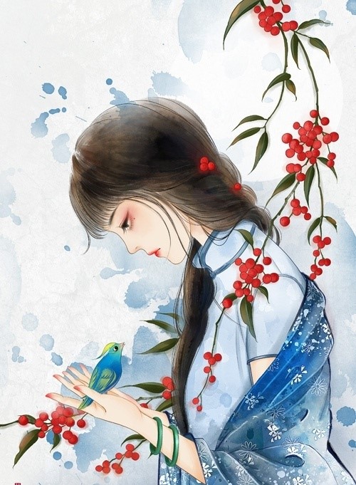 9款清新唯美女子古風圖片：一顰一笑甚是迷人！