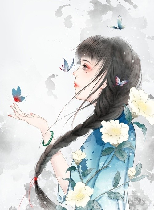 9款清新唯美女子古風圖片：一顰一笑甚是迷人！