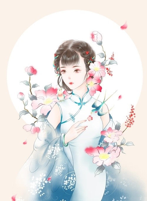 9款清新唯美女子古風圖片：一顰一笑甚是迷人！