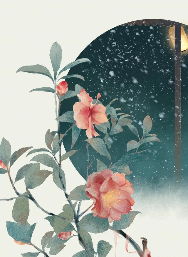 一組唯美古風(fēng)圖片：一人一花一世界！