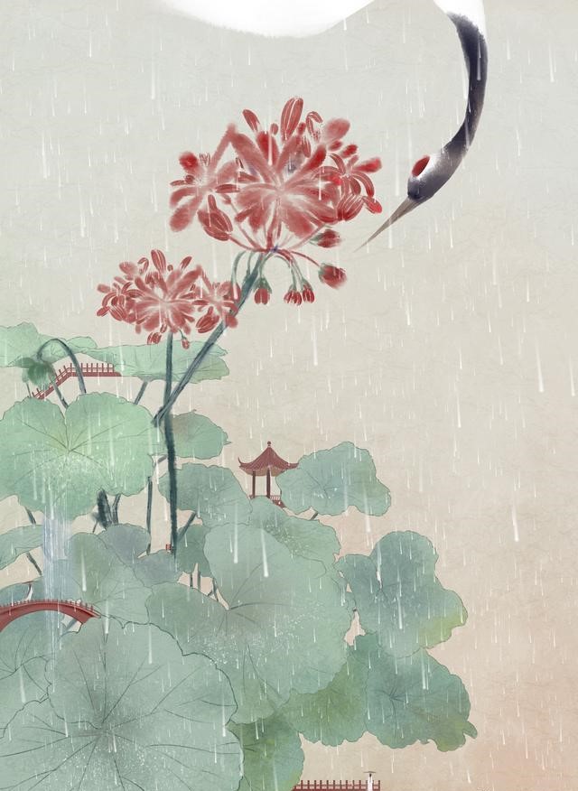 一組唯美古風(fēng)圖片：一人一花一世界！