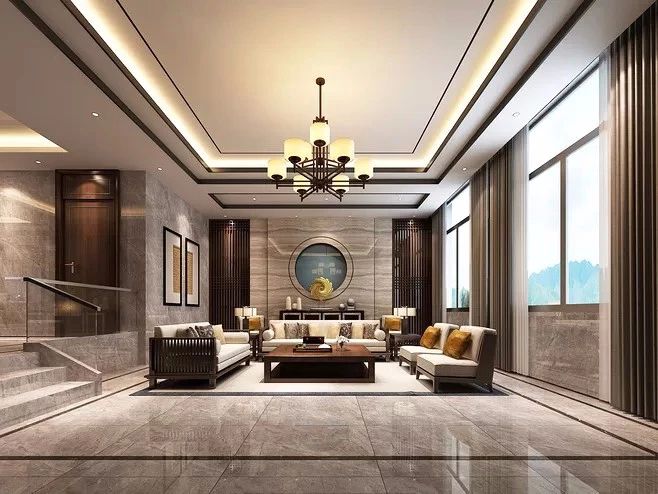 新中式客廳之美：魅力十足的中式裝修設(shè)計(jì)！