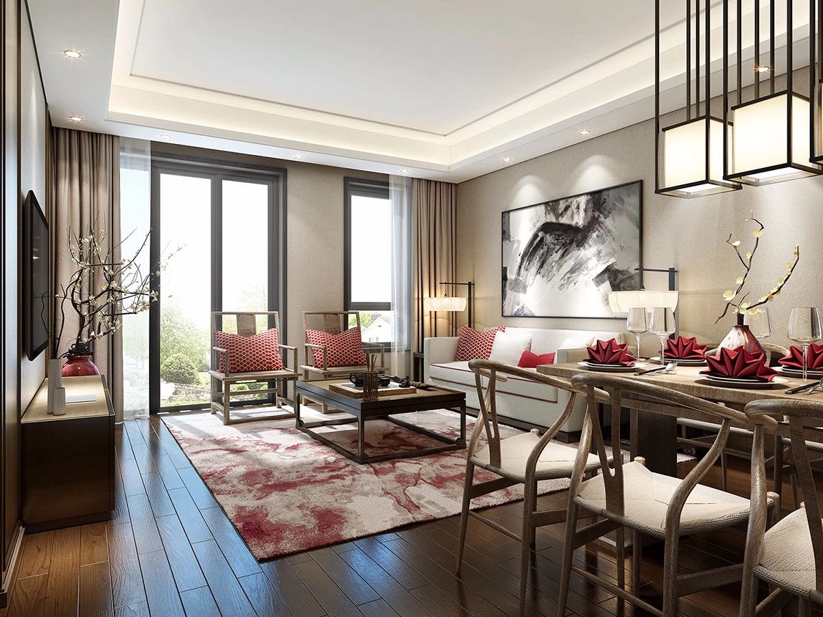 新中式客廳之美：魅力十足的中式裝修設(shè)計(jì)！