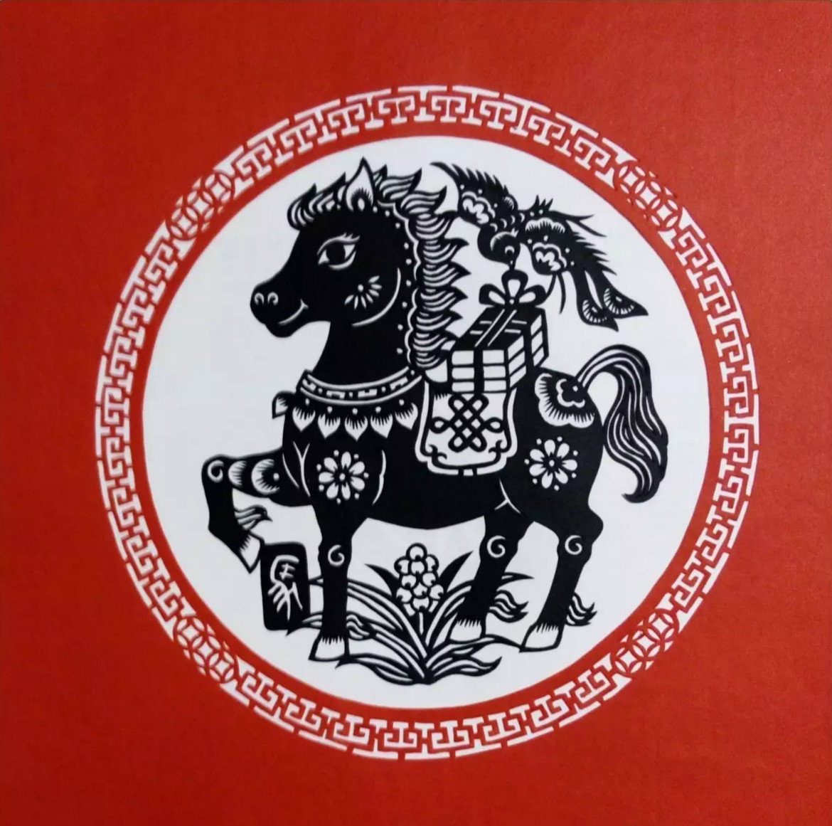 吉祥十二生肖剪紙圖片，薛娜剪紙作品欣賞