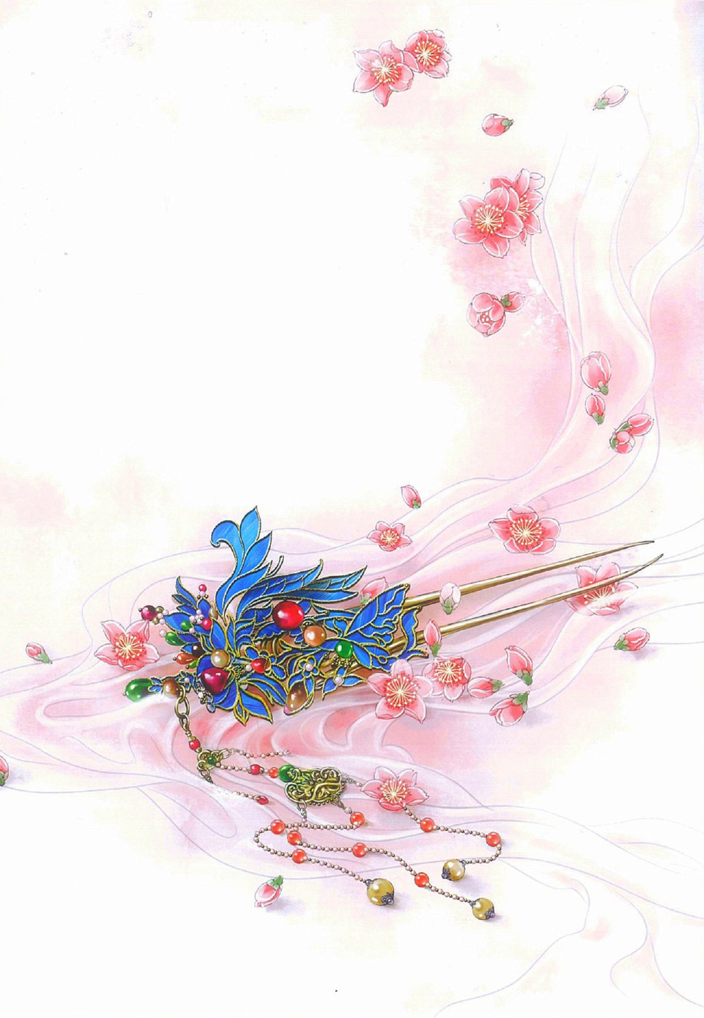 唯美的飾品古風圖片，美呆眾人的高清古風圖片