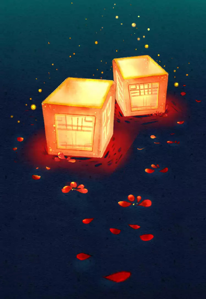 18張超美的花燈古風(fēng)圖片，可做手機(jī)壁紙的圖集