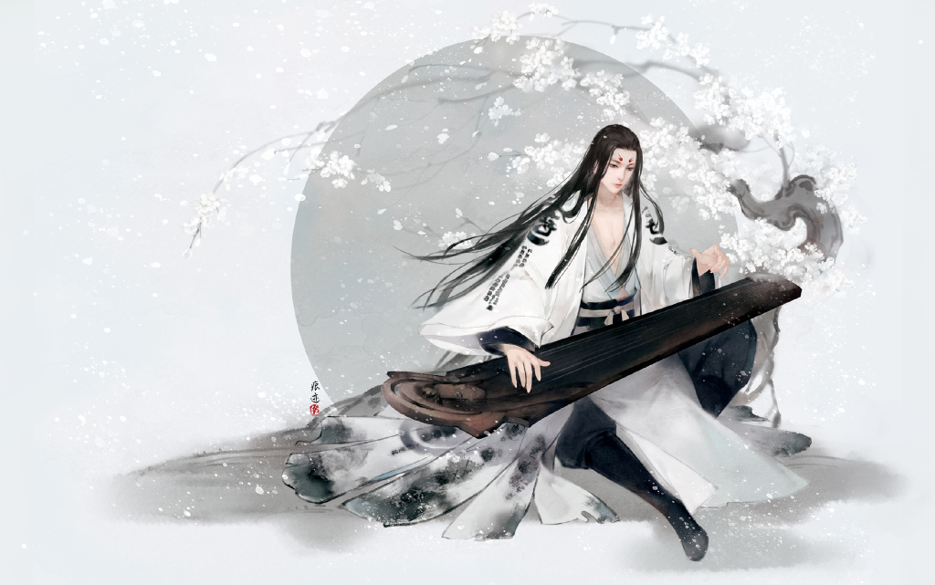 帥氣的古風(fēng)美男圖片，高清古風(fēng)桌面壁紙圖片