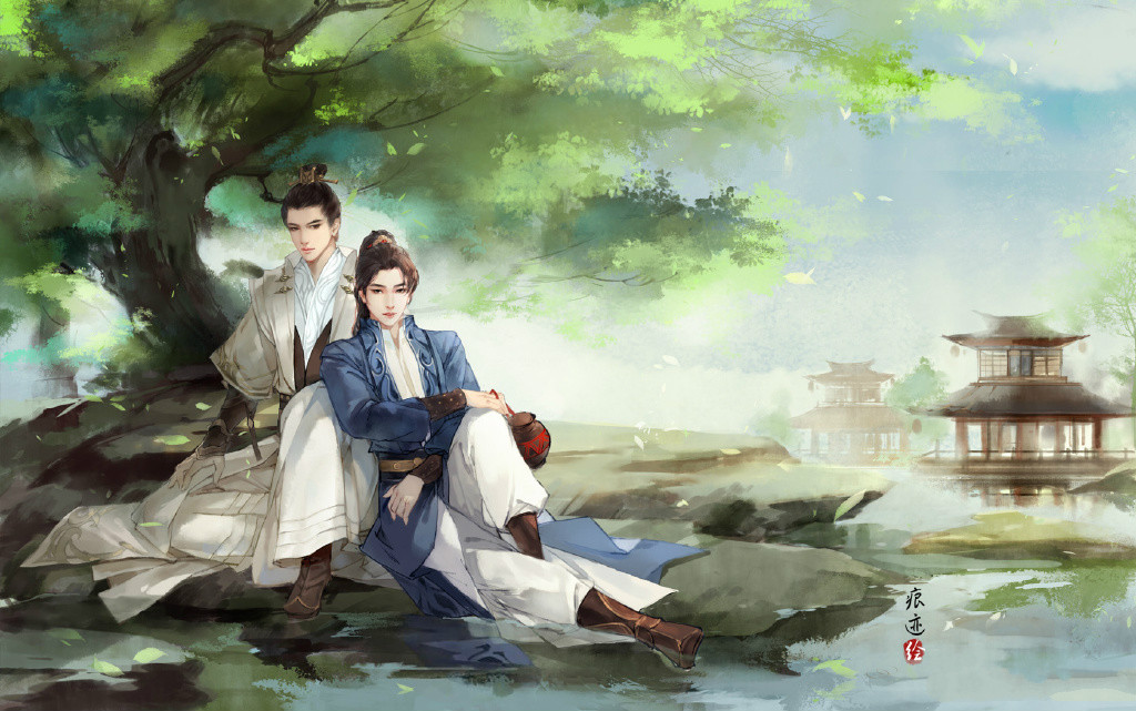 帥氣的古風(fēng)美男圖片，高清古風(fēng)桌面壁紙圖片