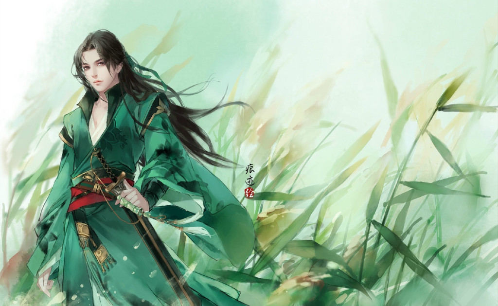 帥氣的古風(fēng)美男圖片，高清古風(fēng)桌面壁紙圖片