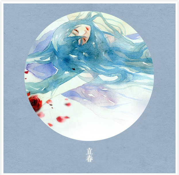 唯美二十四節(jié)氣古風(fēng)圖片，可做頭像的古風(fēng)插畫(huà)