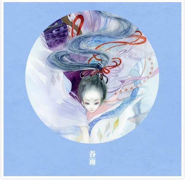 唯美二十四節(jié)氣古風(fēng)圖片，可做頭像的古風(fēng)插畫(huà)