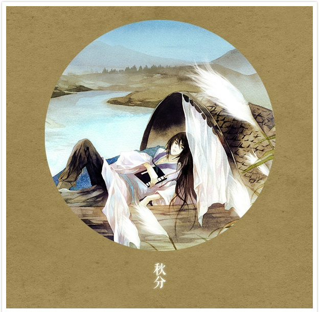 唯美二十四節(jié)氣古風(fēng)圖片，可做頭像的古風(fēng)插畫(huà)