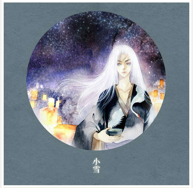 唯美二十四節(jié)氣古風(fēng)圖片，可做頭像的古風(fēng)插畫(huà)