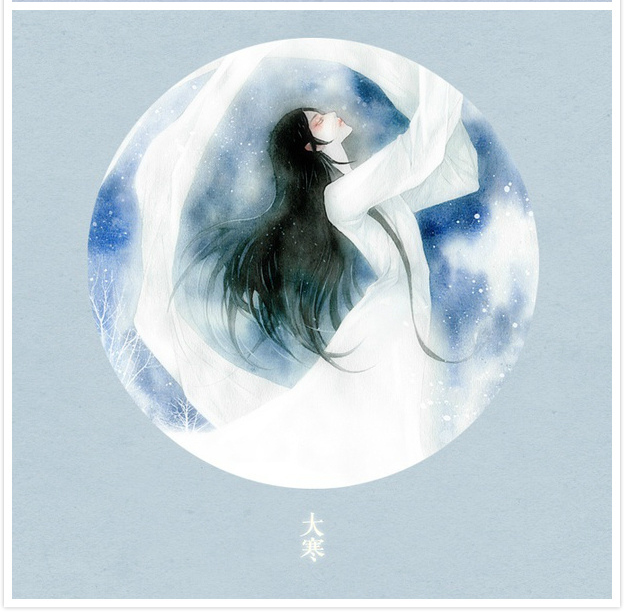 唯美二十四節(jié)氣古風(fēng)圖片，可做頭像的古風(fēng)插畫(huà)