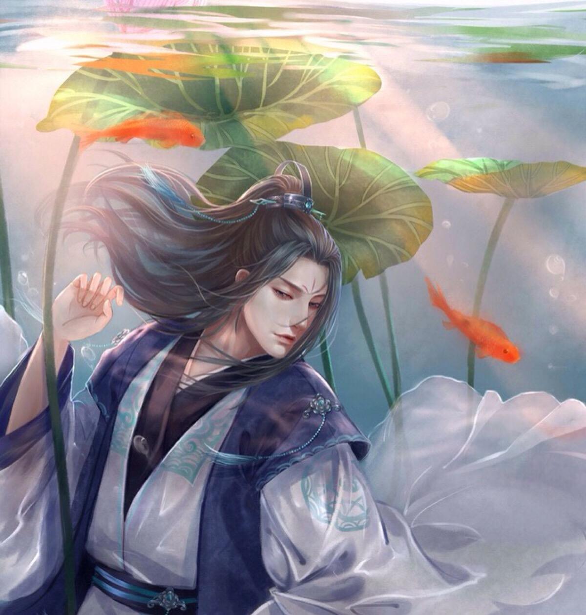 20張古風(fēng)美男圖：一顆愛(ài)美男的心