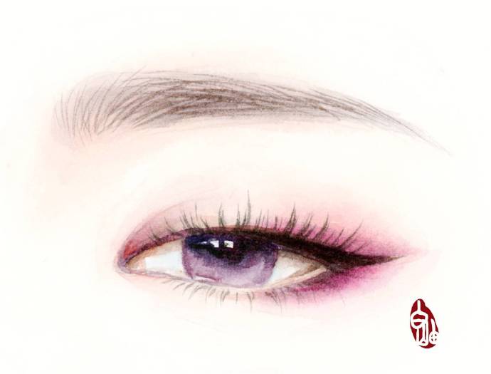 如何描繪驚艷迷人的眉眼？唯美的古風(fēng)女子眉眼