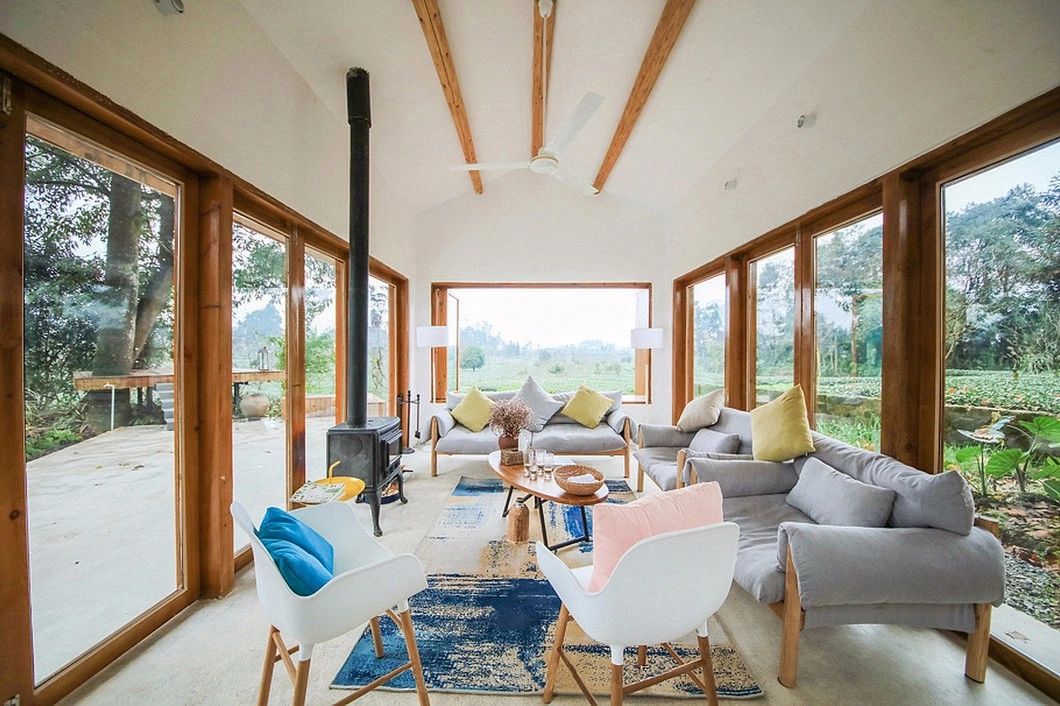 一所茶園里的民宿，過著鄉(xiāng)下悠閑愜意的日子