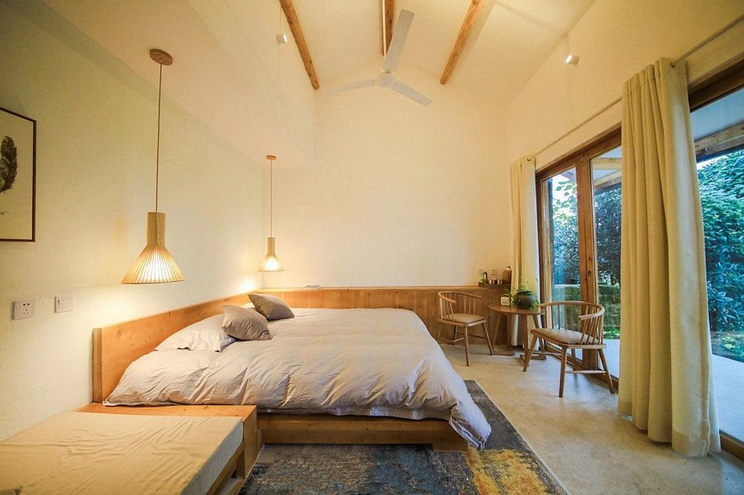 一所茶園里的民宿，過著鄉(xiāng)下悠閑愜意的日子