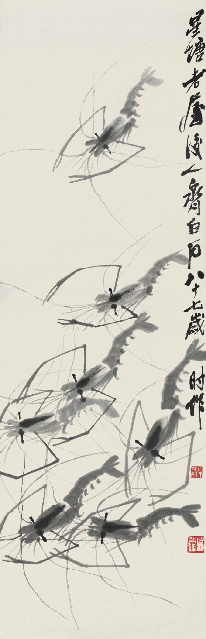 齊白石作品集合（90張），齊白石國畫作品欣賞