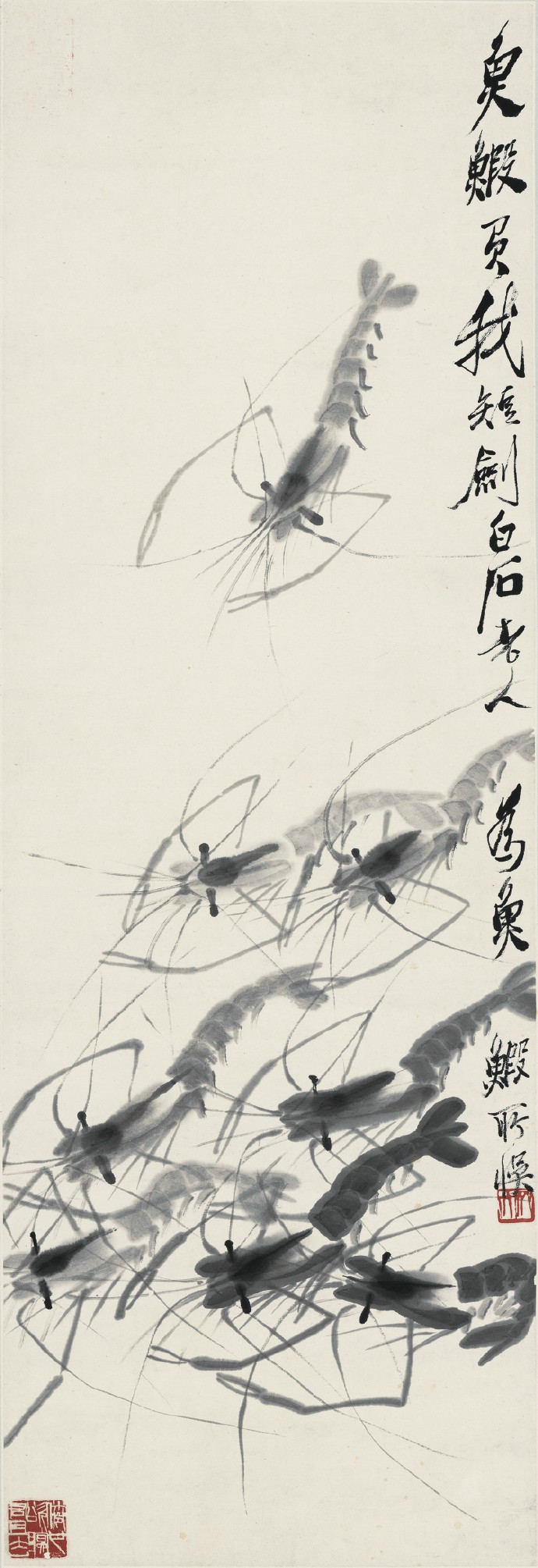 齊白石作品集合（90張），齊白石國畫作品欣賞